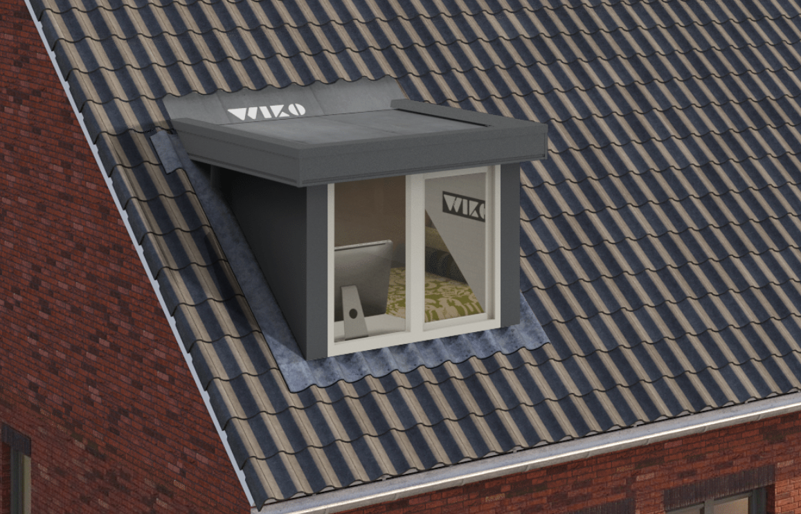 Standaard dakkapel 2 meter