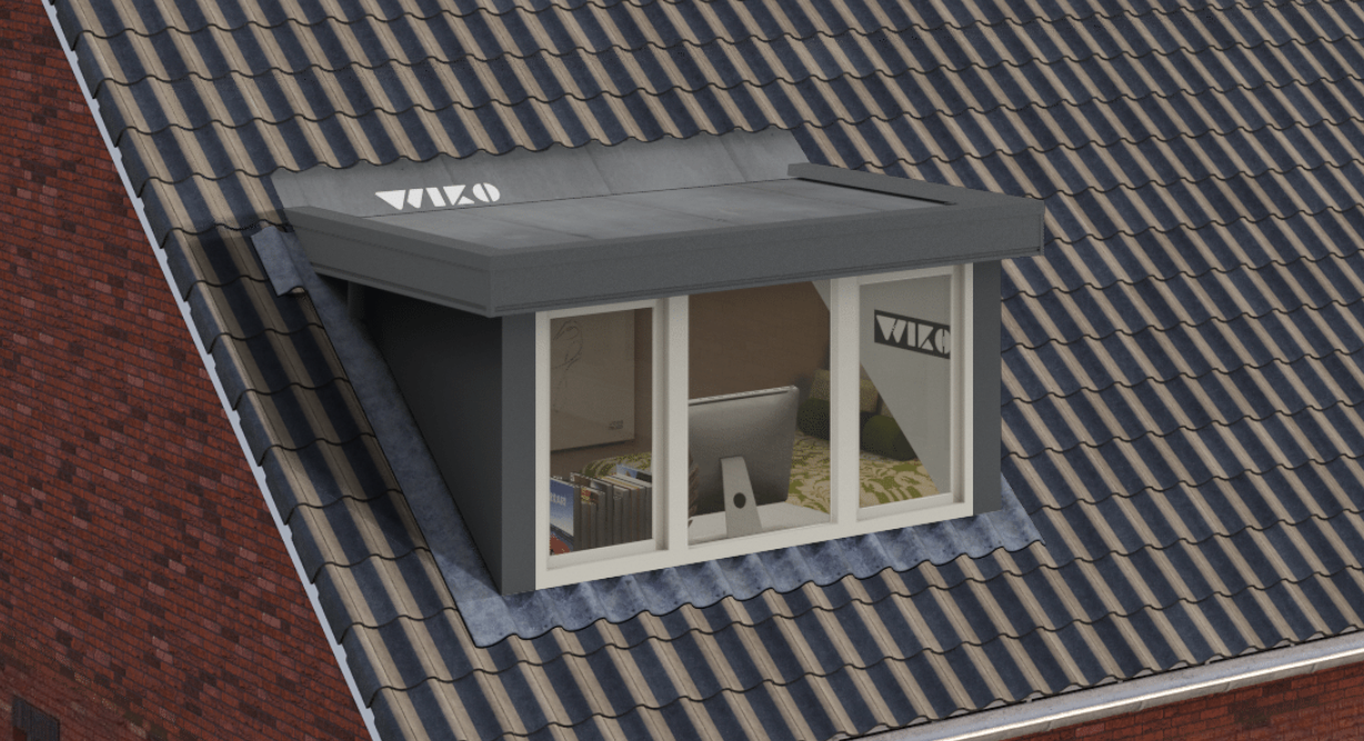 Standaard dakkapel 3 meter