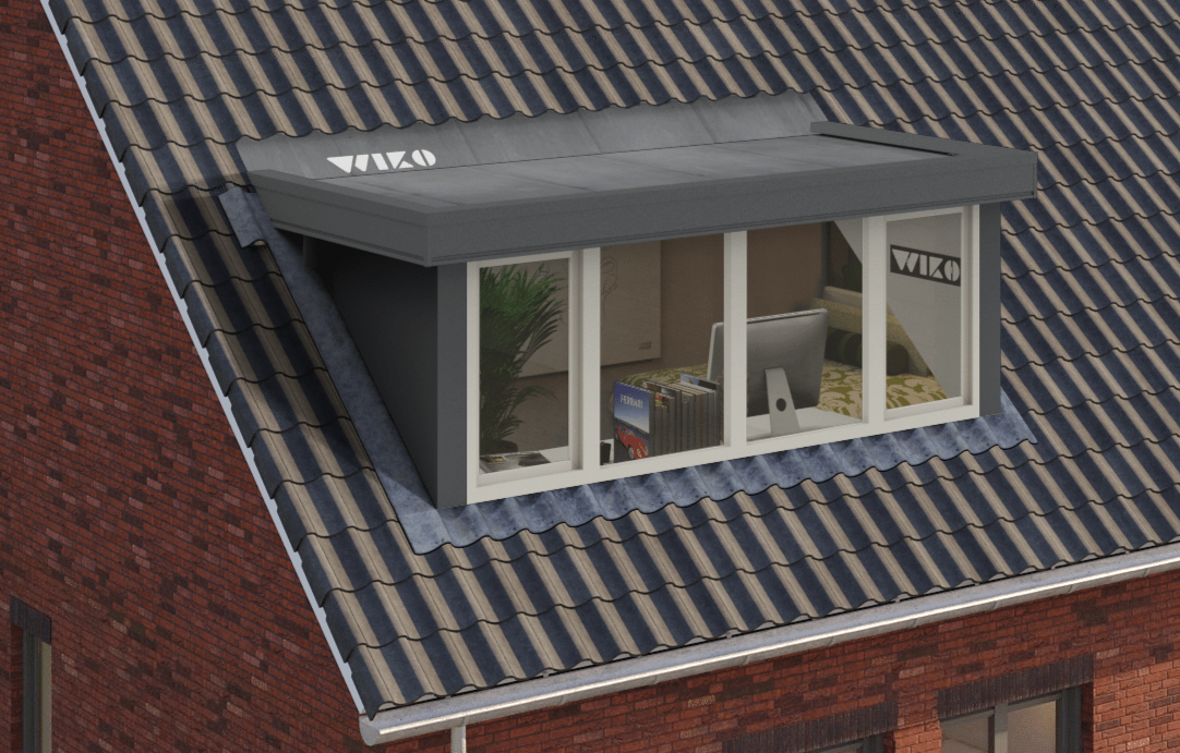 Standaard dakkapel 4 meter