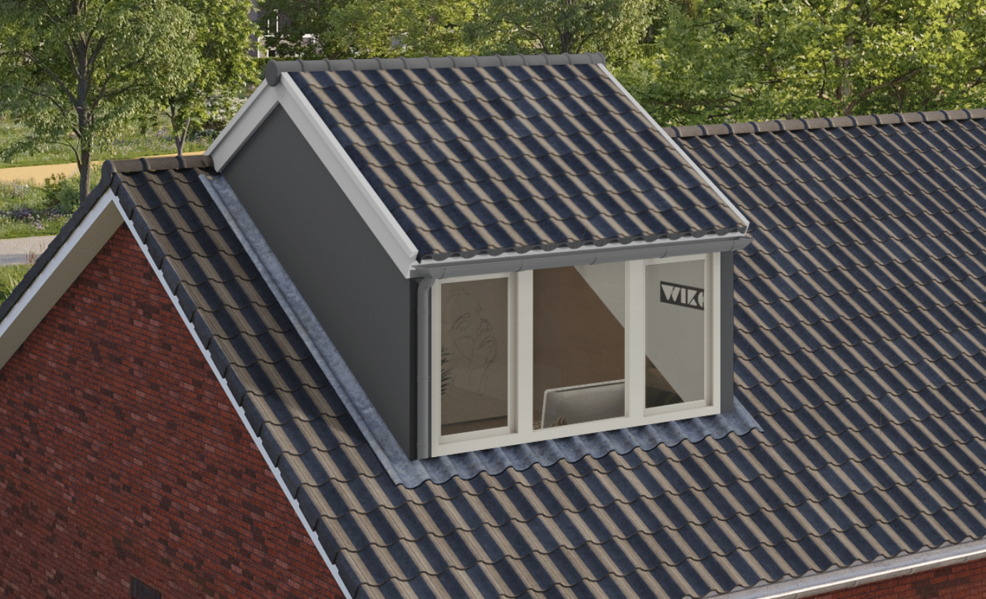 Nokverhoging dakkapel 3 meter