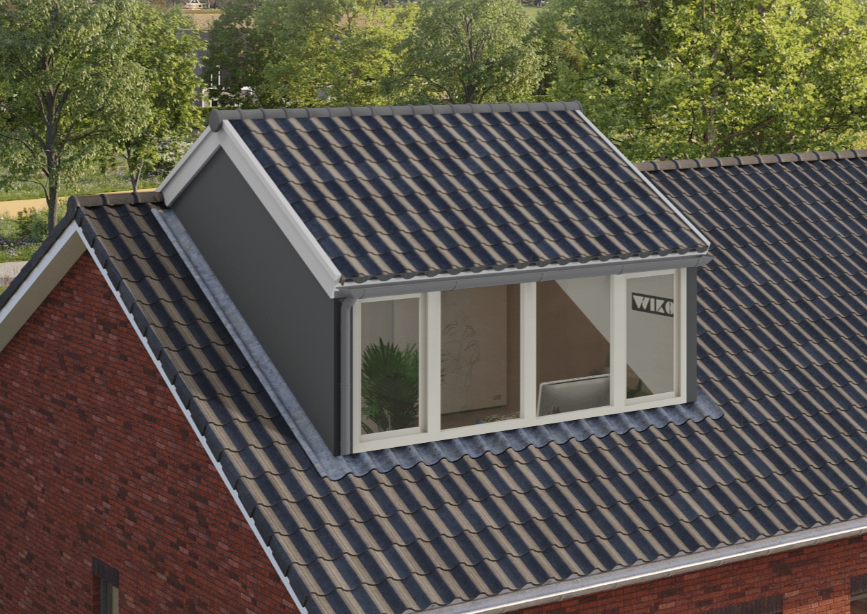 Nokverhoging dakkapel 4 meter