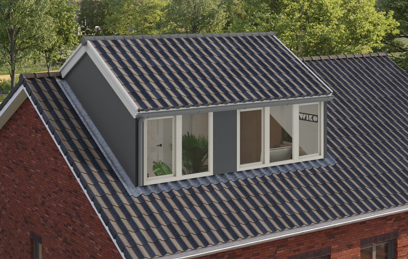 Nokverhoging dakkapel 5 meter