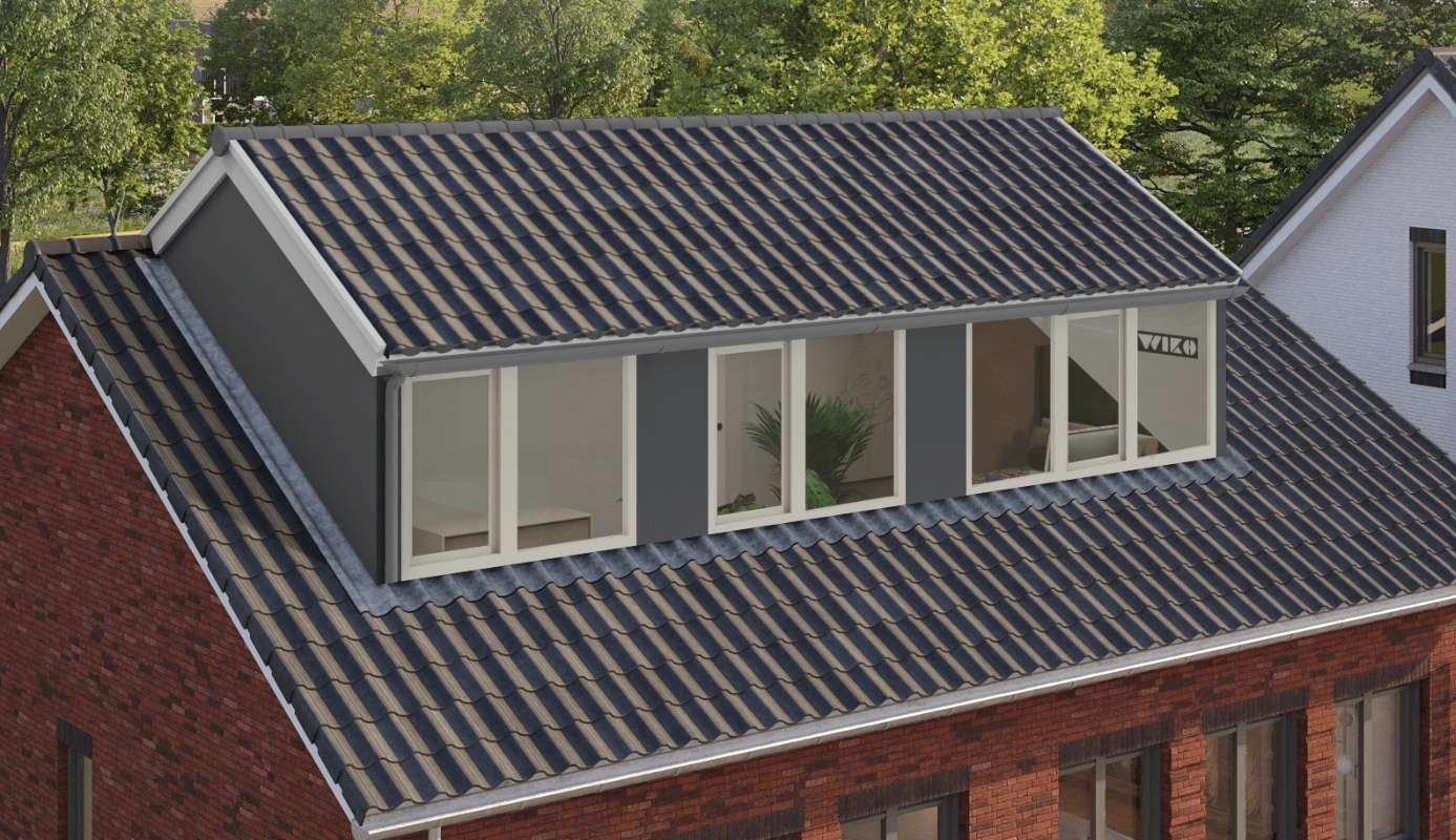 Nokverhoging dakkapel 9 meter