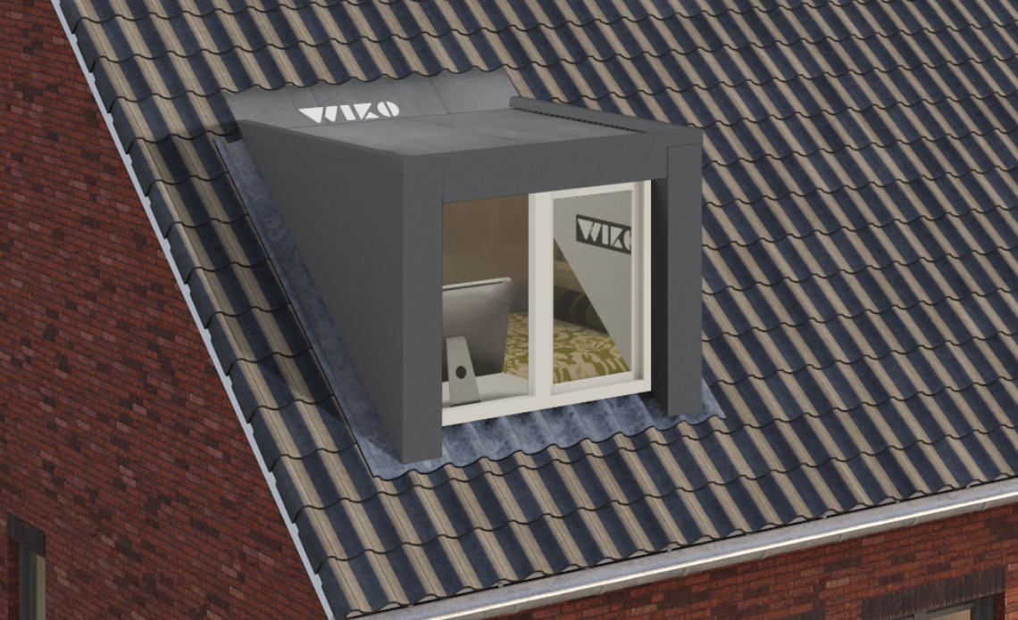 Kadermodel dakkapel 1 meter