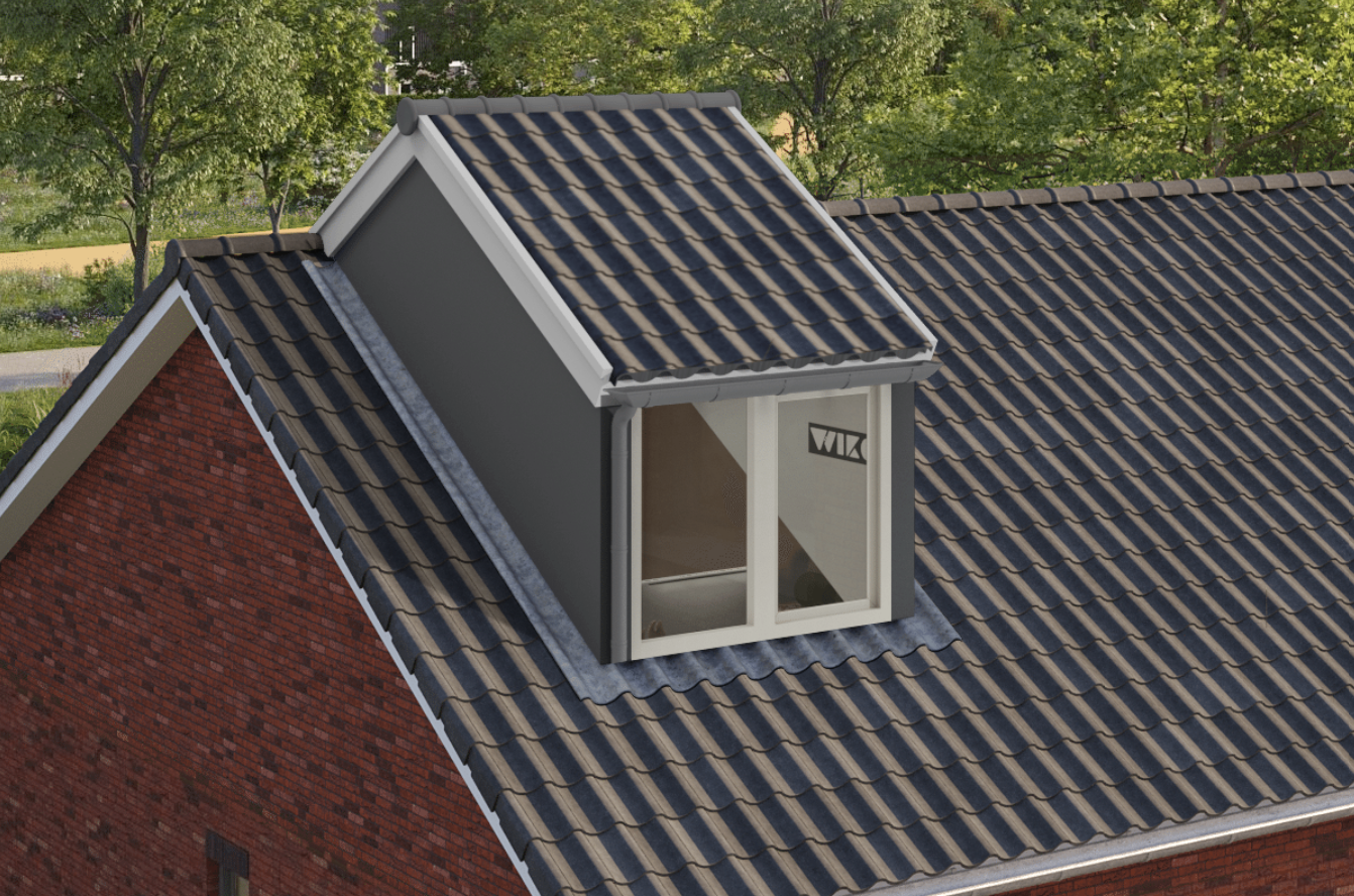 Nokverhoging dakkapel 1 meter