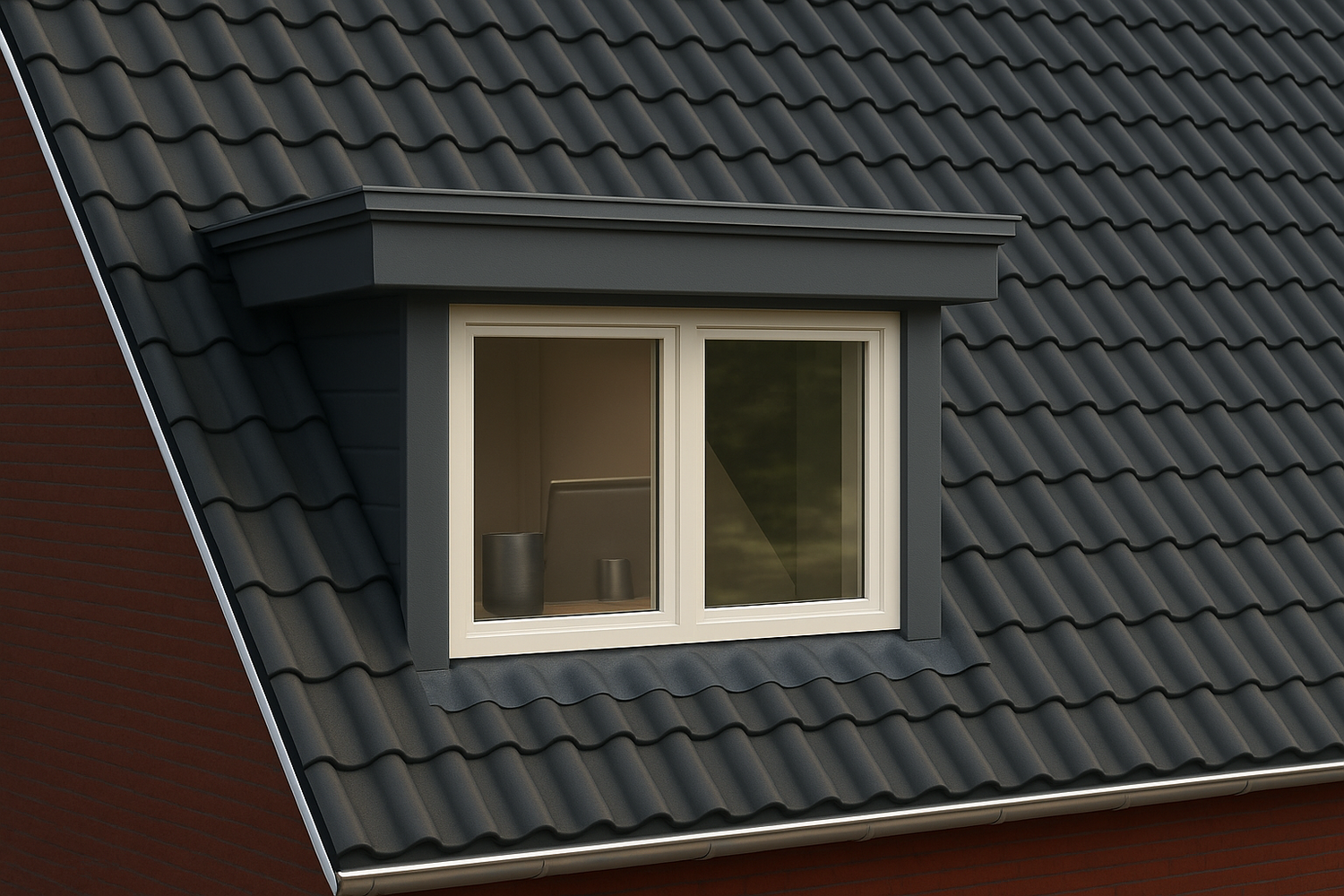 Klassieke dakkapel 1 meter