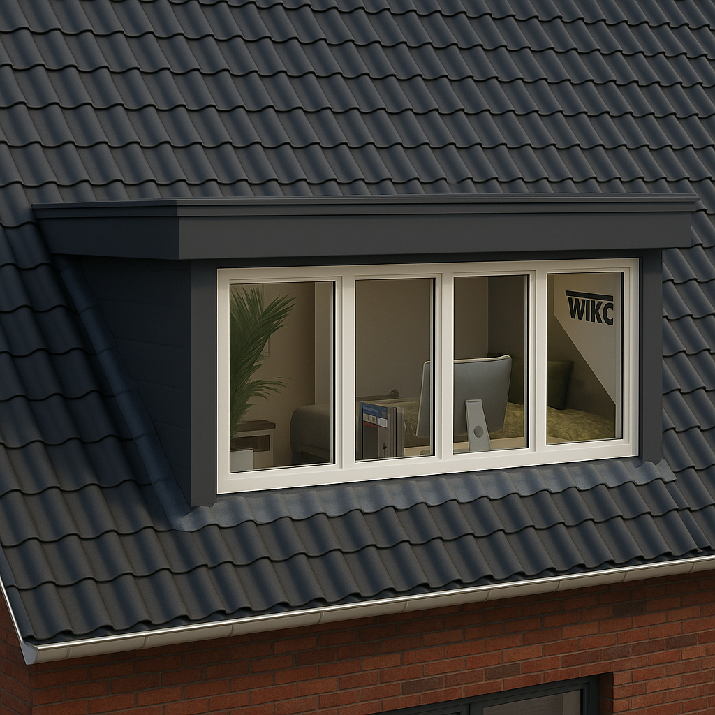 Klassieke dakkapel 4 meter