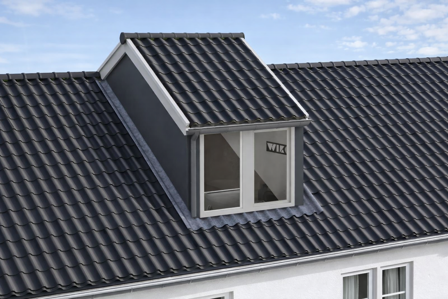 Moderne nokverhoging dakkapel 1 meter