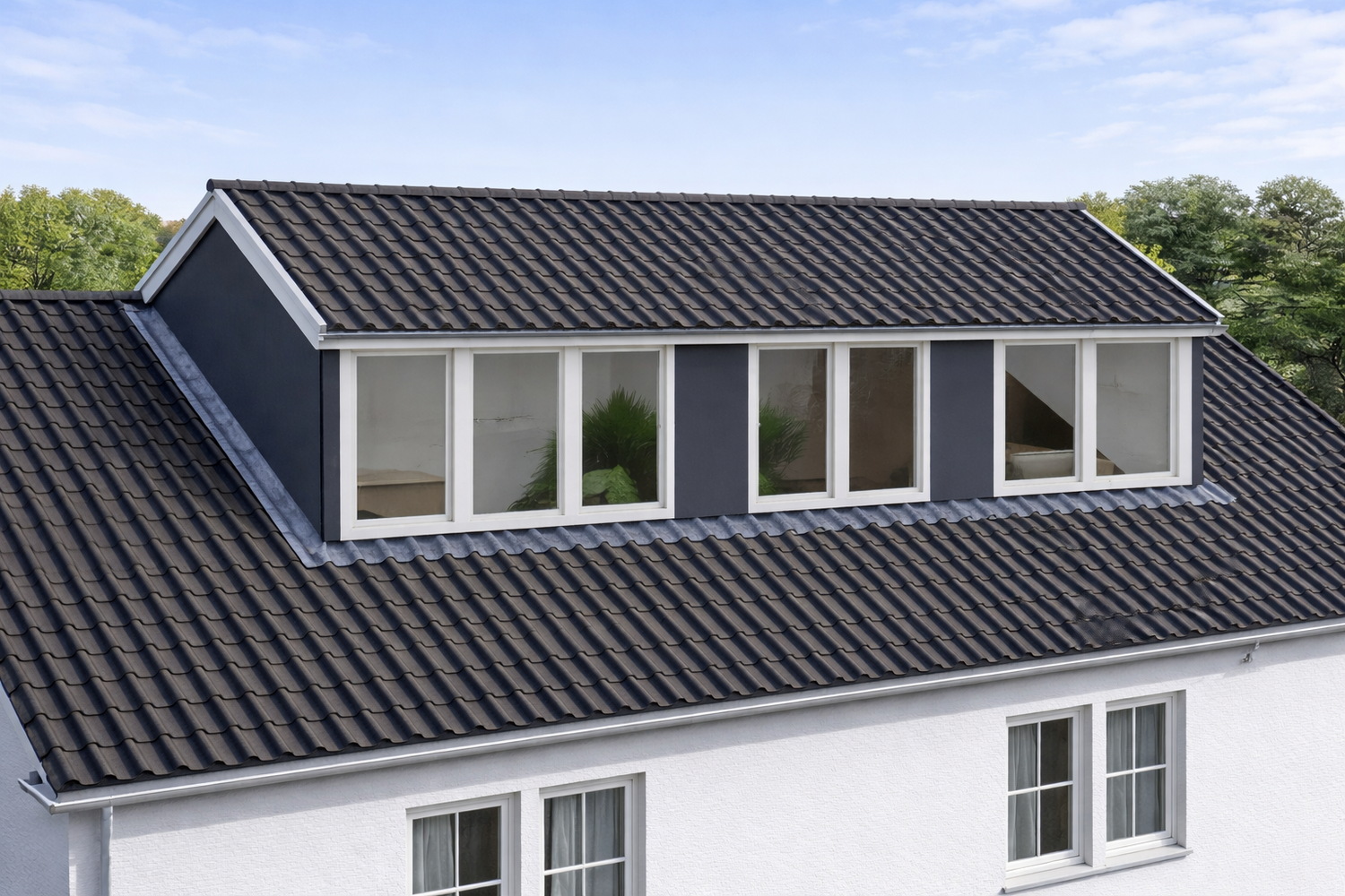 Moderne nokverhoging dakkapel 9 meter