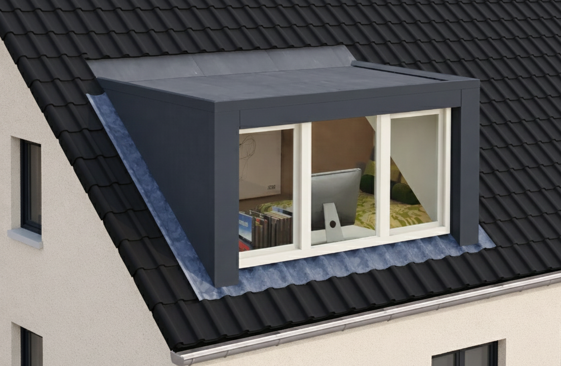 Kadermodel dakkapel: 2meter