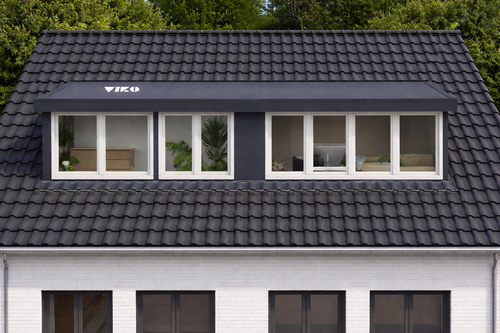 Moderne standaard dakkapel van 9 meter